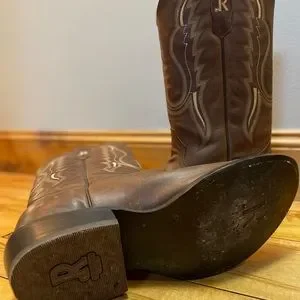 R.Watson | Shoes | R Watson Boots Size 2 Low Heel | Poshmark